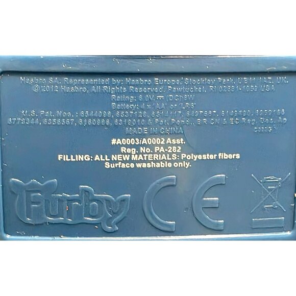 2012 Voodoo Furby Interactive Toy Purple Pink Plush Talking Animated Gremlin - Picture 10 of 12